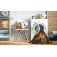 thumbnail image 2 of Ahgly Company Tapis Rectangulaire Lavable en Machine Rouge Nuit, 8 Pieds x 10 Pieds, 2 of 7
