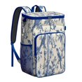 thumbnail image 1 of Botanical Garden Blossom Print Backpack Cooler - 20L High Capacity, Multiple Pockets for Organization, 1 of 6