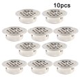 thumbnail image 1 of MYG 10X Cache-Grille Rond en Métal pour Armoire et Placard Ventilation Maison, 1 of 6