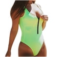 thumbnail image 1 of XZNGL Bikini Mode Aguichant pour Femmes une-Pièce Uni Imprimé Maillot de Bain Tenue de Plage Ensemble, 1 of 9