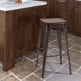 thumbnail image 2 of Hillsdale Morris Tabouret de Bar de 30 Po en Gris Foncé, 2 of 4