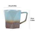 thumbnail image 2 of Old Vintage Mug Simple Coffee Cup Handmade Rough Pottery Drinking Cup 400ML Large Capacity Breakfast Cup, 2 of 10