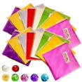 thumbnail image 2 of QualitChoice 100 Square Aluminum Foil Wrappers for Chocolate Sweets Candy Confectionery Gold 1Set, 2 of 5