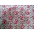 thumbnail image 4 of oneOone Cotton Silk Fabric Leaves Block Printed Craft Fabric BTY 42 Inch Wide, 4 of 4
