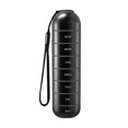 thumbnail image 1 of TISHITA Pill Case Tablet Reminder Medicine Organizer Aluminium Alloy Pill Box for F, 1 of 8