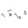thumbnail image 3 of NAB HUB Screw Set, Replacement Universal NAB Hub Take Up Reel Screw Set Stainless Steel  For Reel To Reel Tape Recorder, 3 of 8