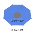 thumbnail image 2 of Dvruxg Trampoline Sun Shade Cover - Oxford Cloth Material, UV Protection, Available in Multiple Sizes for Outdoor Backyard Playground, Easy Installation, and Foldable Design, 2 of 2