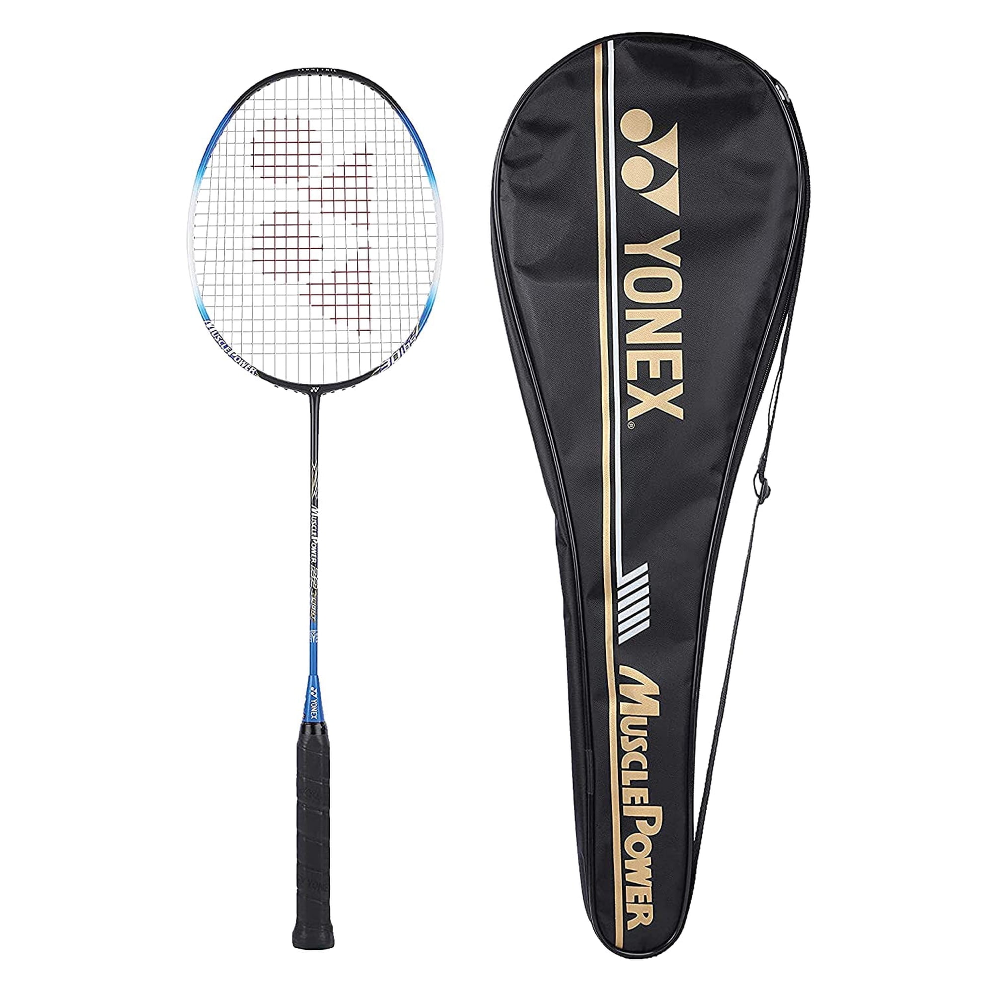 Yonex MUSCLE POWER 22 LIGHT Strung Badminton Racquet, 4U-G5