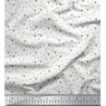thumbnail image 1 of Soimoi Silk Fabric Triangle Shirting Printed Craft Fabric by The Yard 42 Inch Wide, 1 of 3