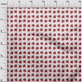 thumbnail image 3 of oneOone Cotton Cambric Maroon Fabric Poker Card Sewing Craft Projects Fabric Prints by Yard 56 Inch Wide, 3 of 4