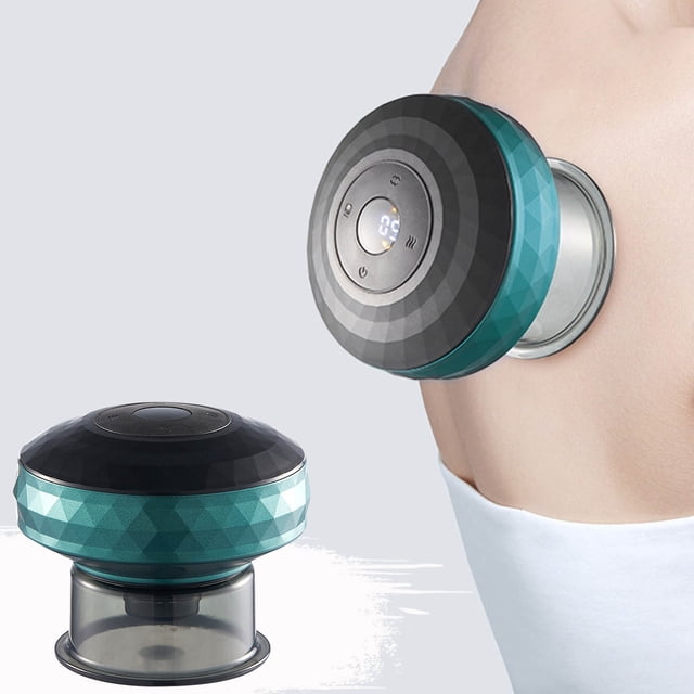 EGNMCR Electric Cupping With Red Vibration Rechargeable Cupping Device Electric scraping device