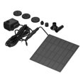 thumbnail image 3 of Solar Fountain Pumps Automatic Floating Fountain With Different Nozzles for Pond Outdoor Waterscape Garden, 3 of 14