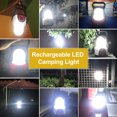 thumbnail image 4 of LJNYFDC Lampes de Camping Suspendues Lampe de Camping Rechargeable Alimentation d'Urgence Réglable Ampoule DEL Multifonctionnelle Lanterne Portable Lampe de Tente Extérieure, 4 of 6