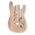 thumbnail image 1 of Milaget Unfinished Guitar Polished Body Sycamore Wood for ST Guitar DIY Material Luthier, 1 of 7