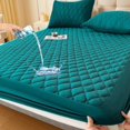 thumbnail image 1 of Waterproof Quilted Mattress Cover & Pillowcases Set,Waterproof Mattress Protector,Washable for Home, Bedroom, Hote, 1 of 8
