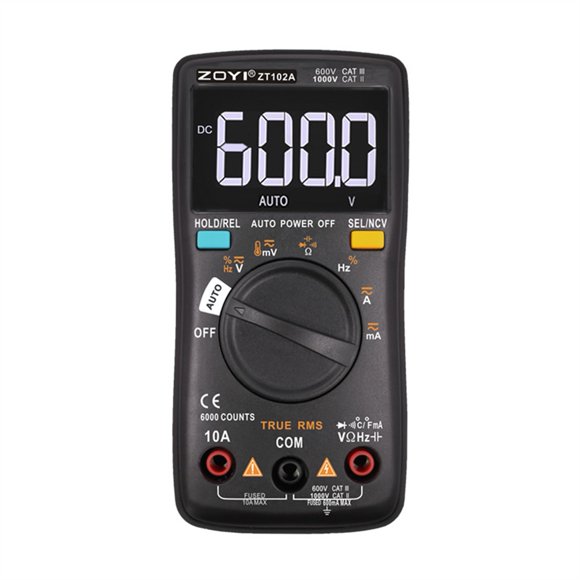 ZT101 ZT102 ZT102A Digital Multimeter DC AC Voltage Current Resistance Diode Capacitance Temperature Tester Digital Multimeter , Readable