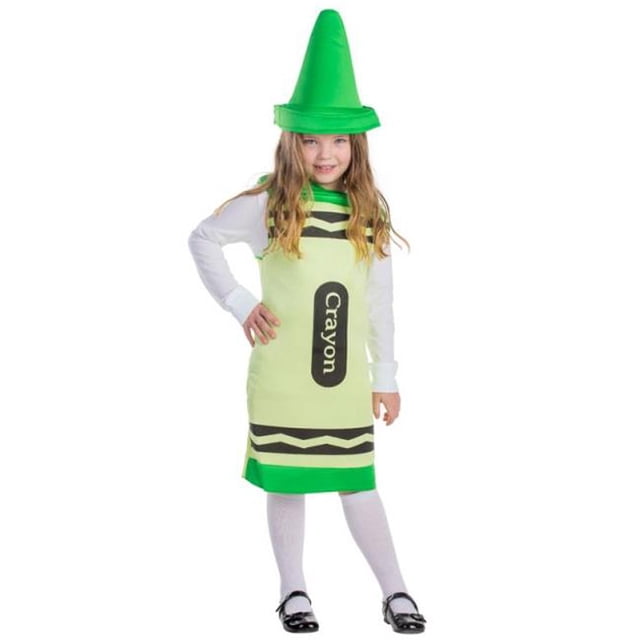 Costume Craie de Cire Vert - Taille T4
