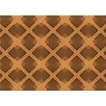 thumbnail image 1 of Ahgly Tapis Rectangulaire Lavable en Machine Intérieur Transitionnel Brun Selle, 7 Pieds x 9 Pieds, 1 of 7
