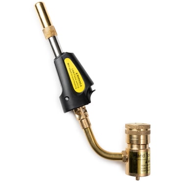 Biltek Propane & Air/MAPP Torch Kit - 360 Degree Swirl Adjustable Flame Ignition Switch- Soldering, Welding, Brazing, BBQ, Plumbing and More!