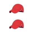 thumbnail image 3 of VONKY Wide Application Baseball Hat Fashionable Adjustable Fit Gifts Baseball Bump Caps Safety Bump Cap red 2Set, 3 of 6