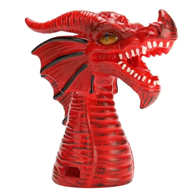 Riforla Fire-Breathing Dragon Steam Release Steam Diverter for Pot Pressure Air Tools red