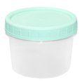 thumbnail image 3 of 1 Pcs Contenants en Plastique avec Couvercles, Mini Contenants en Plastique, Contenants de Rangement Réutilisables Transparents Empilables, pour Collation Dîner Préparation de Repas Vinaigrettes, Contenants de Congélateur Étanches, (Vert, 200 ml), 3 of 8