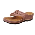 thumbnail image 2 of LSLJS Sandales de Plage pour Femmes Décontractées Sandales à entre-Doigts pour Femmes Confort Sandales de Plage pour Dames avec Intérieur et Extérieur, 2 of 9