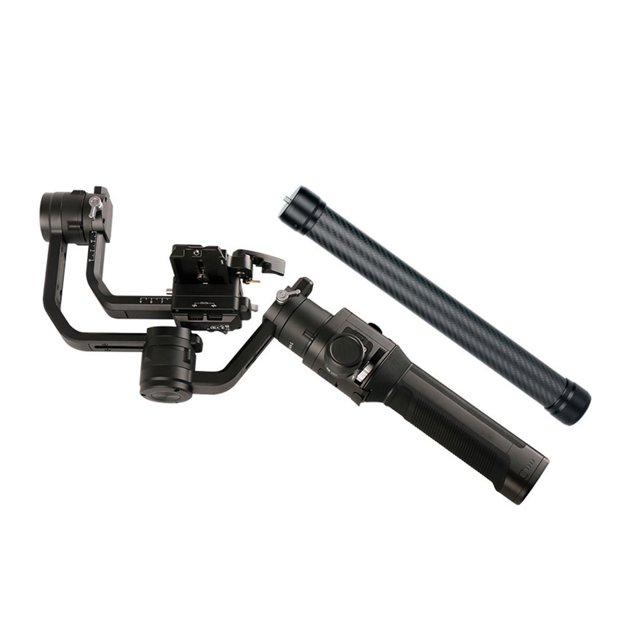 Wweixi Camera Stabilizer Extension Rod with 1/4 Inch Screw Carbon Fiber Telescopic Adjustable Monopod Pole Gimbal Extender Accessories