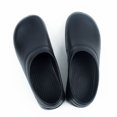 thumbnail image 2 of Ruibeauty Flame Slip Resistant Clogs for Men, Slip On Work Shoes for Food Service, Black, 2 of 6