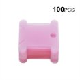 thumbnail image 2 of Embroidery Thread Winding Card Organizer Cross-stitch Line ;embroidery thread bobbin card Thread Bobbin Plastic Card, Pink, 100pcs, 2 of 8