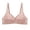 Beige, variant on Tqcoqu Women's Solid Color Backless Sexy Seamless Push-Up U-Shaped Beautiful Back Underwear Everyday Bras