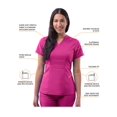 thumbnail image 3 of Adar Pro Sarraus pour Femmes - Haut de Sarrau Péplum Ajusté, 3 of 7