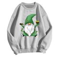 thumbnail image 1 of Birdeem Womens Shirts Round-Neck Print Long Sleeve Tops Printed Regular Blouse, 1 of 6