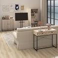 thumbnail image 2 of HOMCOM Modern Sideboard Door Cabinet Buffet Table with Storage Shelf, 2 of 10