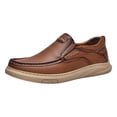 thumbnail image 3 of Driving Walking Shoes for Men Wide Width Fashion Leather Slip on Penny Loafer Oxfords Non Slip Work Sneakers, 3 of 8