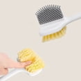 thumbnail image 3 of Long Handle Foot and Toe Cleaning Brush for Exfoliation Massage Soft Bath Shower Tool Sides Design Easy Grip Senior Friendly, 3 of 6