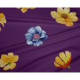 thumbnail image 4 of oneOone Polyester Lycra Fabric Flower Watercolor Printed Fabric 1 Yard 56 Inch Wide, 4 of 4