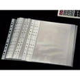 thumbnail image 2 of LNGOOR 100pcs Document Bags  11.89 X 9.17 Inches  11-Hole Plastic Protective Film  A4 Size, 2 of 6