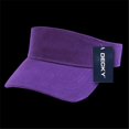 thumbnail image 1 of Decky 3001-PUR Sports Visor, Purple, 1 of 1