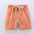 thumbnail image 4 of Plebaso Shorts Décontractés pour Garçons et Filles, Taille Élastique, Shorts à Enfiler pour Enfants, Shorts de Jogging Légers, Lot de 2, 4 of 6