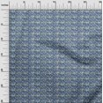 thumbnail image 2 of oneOone Viscose Chiffon Fabric Leaves & Floral Block Print Fabric BTY 42 Inch Wide, 2 of 5