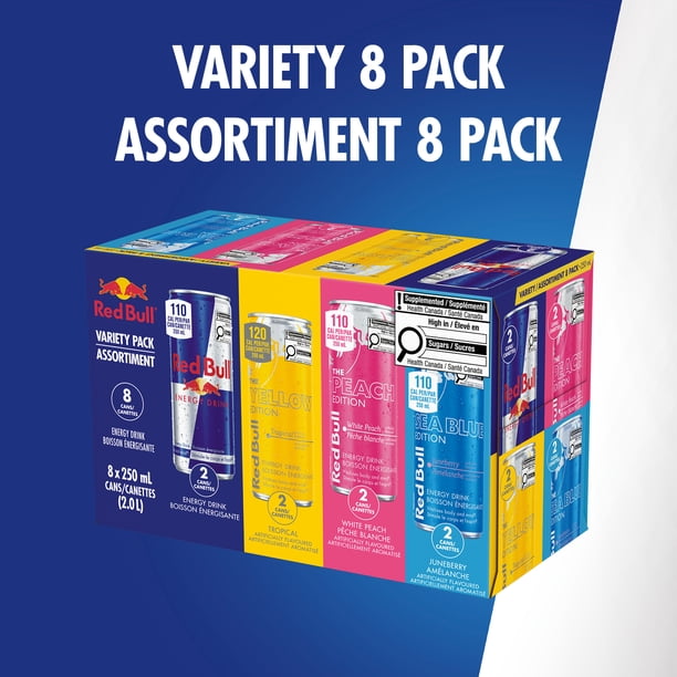 Red Bull Energy Drink 250ml 60本セット Red Bull Variety Pack 8x250ML - Walmart.ca