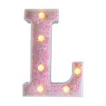 thumbnail image 3 of JilgTeok 5 Packs Colorful Light Up Letters LED Letter Lights for Proposal Statement Birthday Party Wedding Home Bar Decoration Scene Decorative Light Clearance, 3 of 3