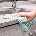 thumbnail image 3 of Kitchen Checkered Dishcloth Export Quality Tea Towel with High Absorbency and Non Shedding Performance, 3 of 6
