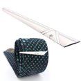 thumbnail image 2 of Mens Tie Clip Fashion Simple Rhinestone Tie Bar Clip Necktie Clip Business Clip, 2 of 7