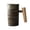 A, variant on Ceramic Coffee Mug,Earth Mugs Hand Made Ceramic Coffee Mug Retro Stoneware with Wooden Handle 201-300Ml Capacity Family and Ideal for Office and Home,The Office Mug,Unique Coffee Mugs