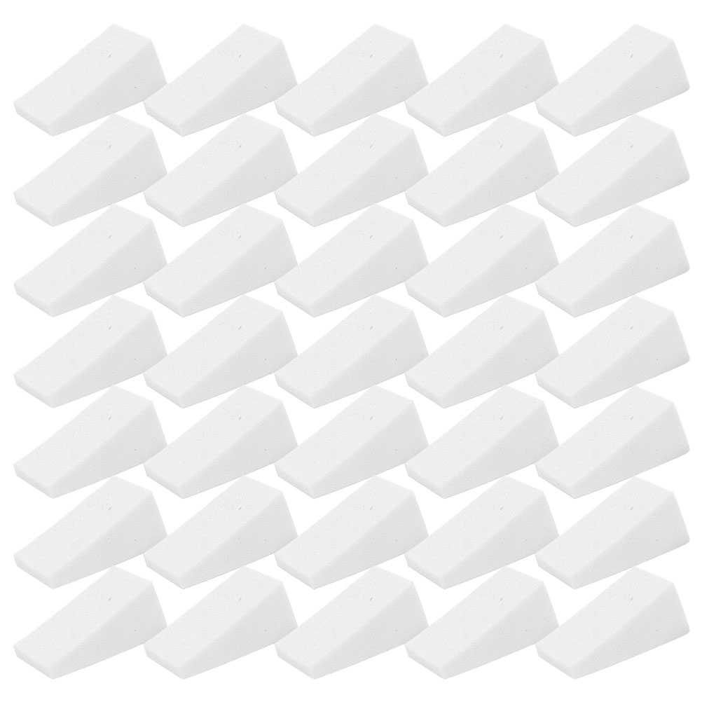 50Pcs Cosmetic Applicator Sponges Skin-friendly Makeup Powder Puff Beauty Make Up Small Sponges