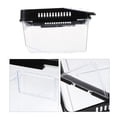thumbnail image 1 of OULII Transporteur Rectangulaire en Plastique pour Terrariums de Reptiles 1 Pcs, 1 of 8