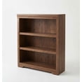 thumbnail image 1 of 3-Tier Rustic Brown Wooden Bookshelf - Adjustable Wide Bookcase with Open Shelves, Anti-Tip & Anti-Slip, Tall Display Storage for Home Office, Living Room, 1 of 2