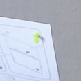 thumbnail image 4 of ;; X ;; Tableau d'Avis Tableau en Feutre Tableau de Messages de Bureau Cadre en Aluminium, 4 of 6